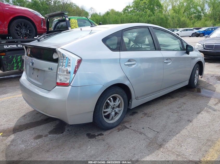 2011 TOYOTA PRIUS VIN: JTDKN3DU6B0309743