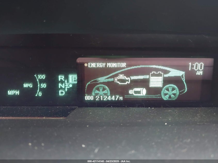 2011 TOYOTA PRIUS VIN: JTDKN3DU6B0309743
