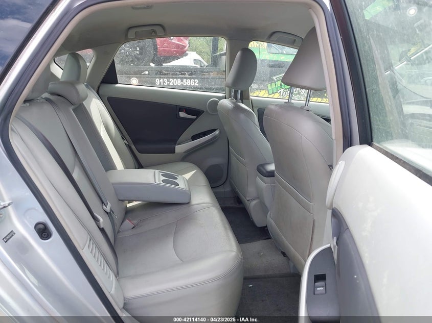 2011 TOYOTA PRIUS VIN: JTDKN3DU6B0309743