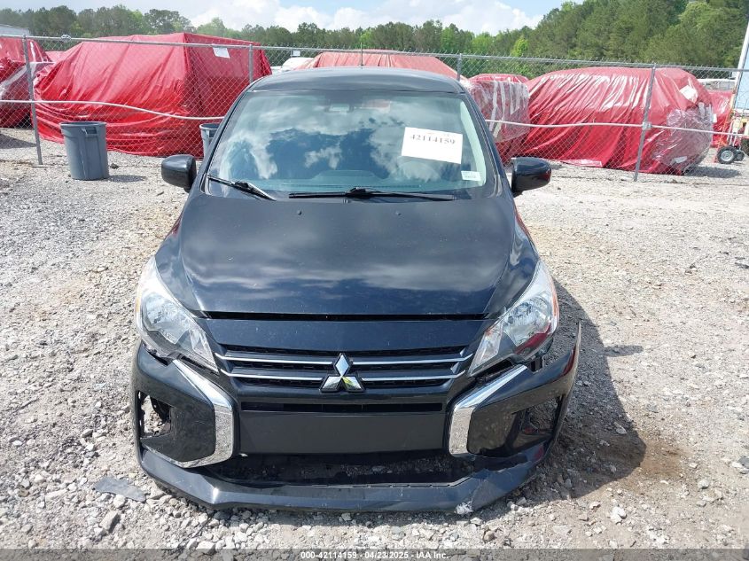 2021 Mitsubishi Mirage Carbonite Edition/Es/Le VIN: ML32AUHJ6MH012237 Lot: 42114159