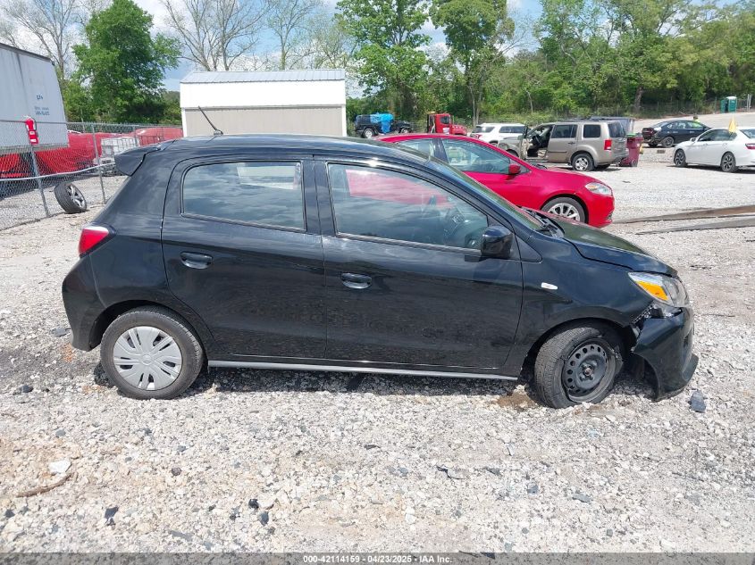 2021 Mitsubishi Mirage Carbonite Edition/Es/Le VIN: ML32AUHJ6MH012237 Lot: 42114159