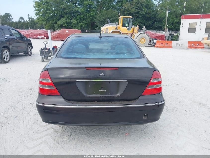2003 Mercedes-Benz E 500 VIN: WDBUF70J23A115262 Lot: 42114201