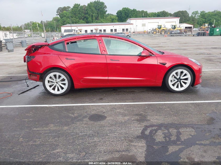 2021 TESLA MODEL 3 STANDARD RANGE PLUS REAR-WHEEL DRIVE - 5YJ3E1EAXMF017773