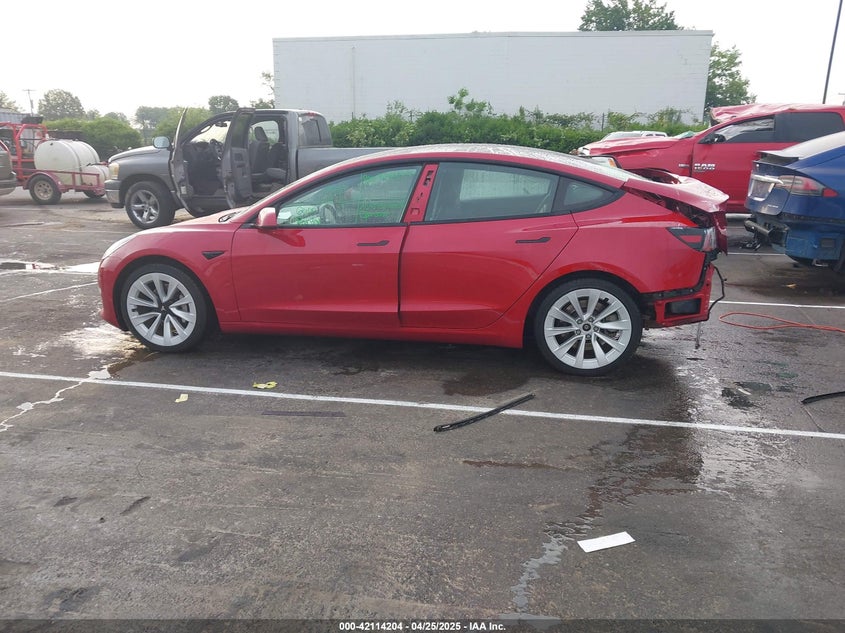 2021 TESLA MODEL 3 STANDARD RANGE PLUS REAR-WHEEL DRIVE - 5YJ3E1EAXMF017773