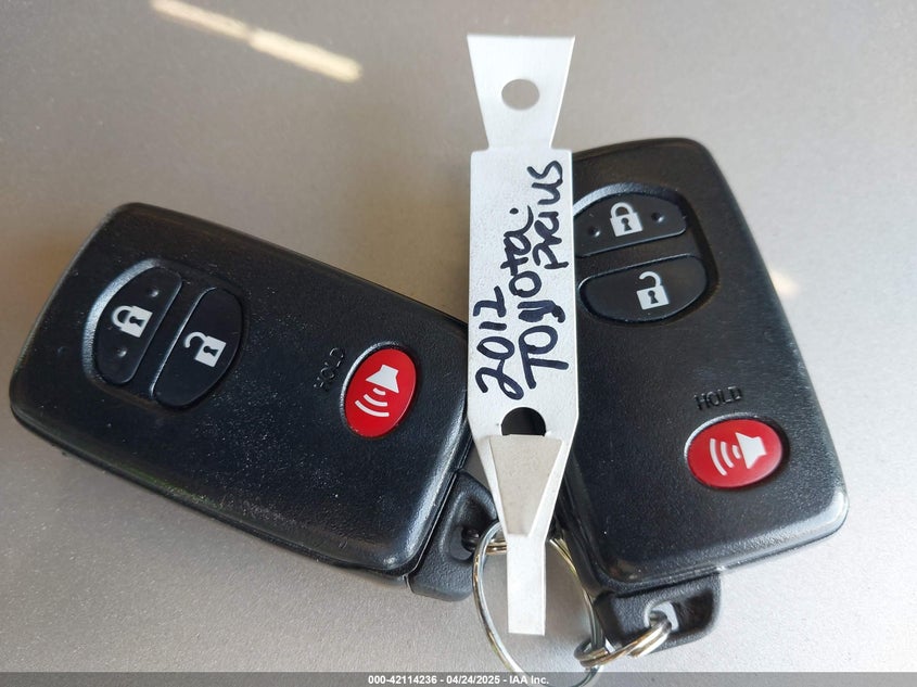 2012 TOYOTA PRIUS VIN: JTDKN3DU4C5486764