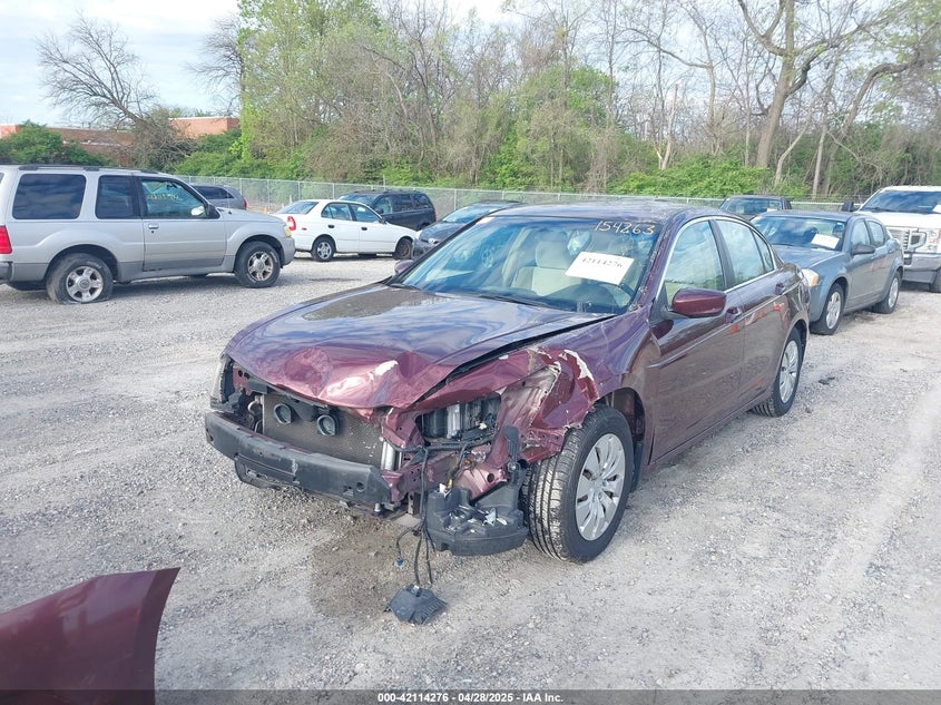 2008 HONDA ACCORD VIN: 1HGCP26338A154263