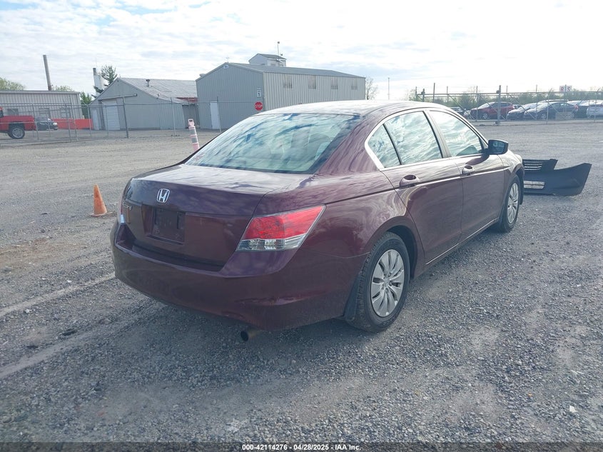 2008 HONDA ACCORD VIN: 1HGCP26338A154263