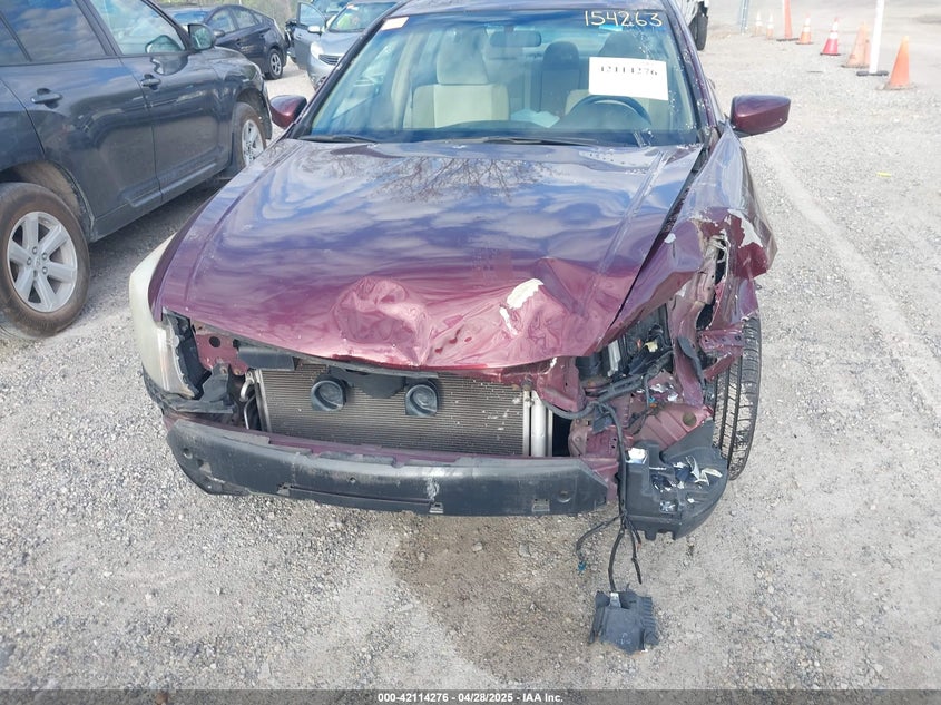 2008 HONDA ACCORD VIN: 1HGCP26338A154263