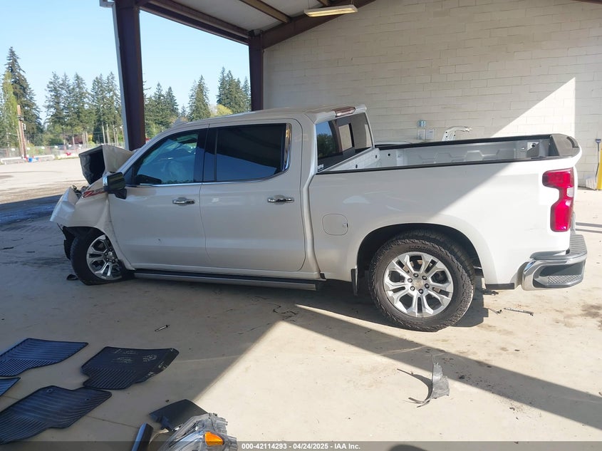 2022 CHEVROLET SILVERADO VIN: 1GCUDGEL9NZ542475
