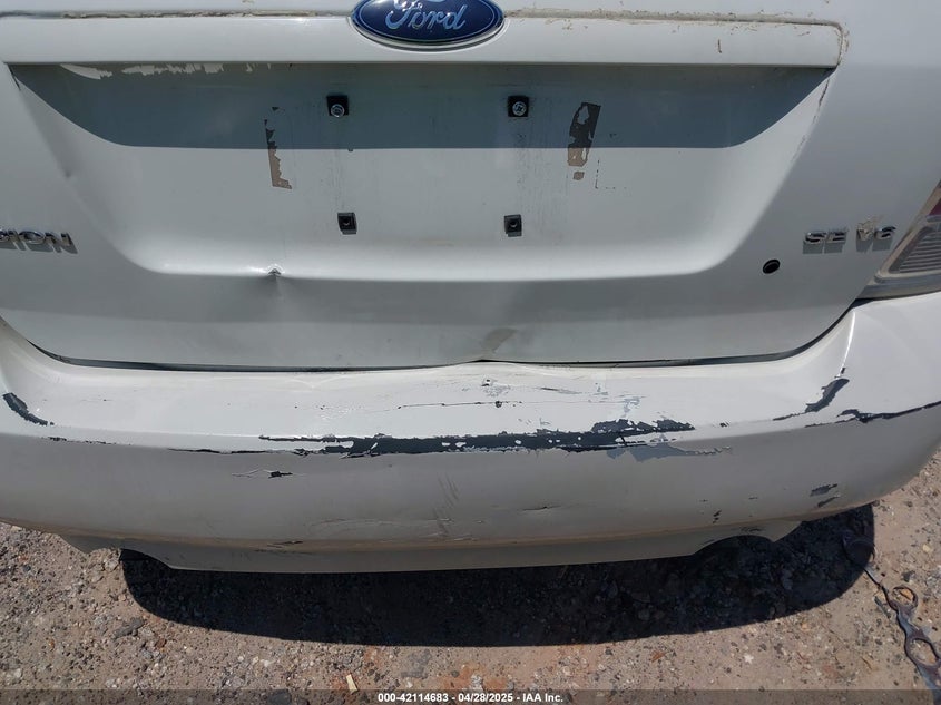 2008 FORD FUSION VIN: 3FAHP071X8R257746