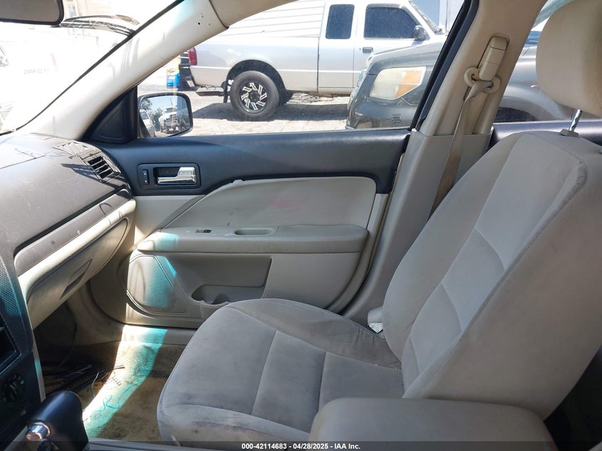 2008 FORD FUSION VIN: 3FAHP071X8R257746