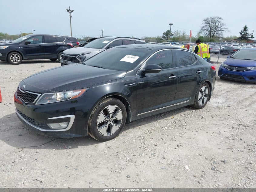 2013 KIA OPTIMA HYBRID VIN: KNAGM4AD5D5055464