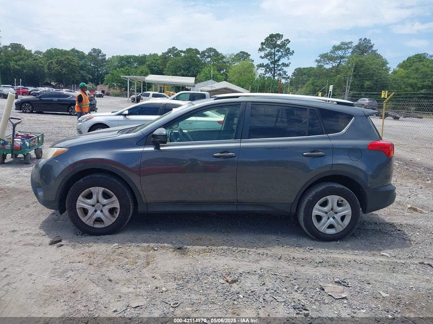 2014 TOYOTA RAV4 LE - JTMZFREV8ED034394