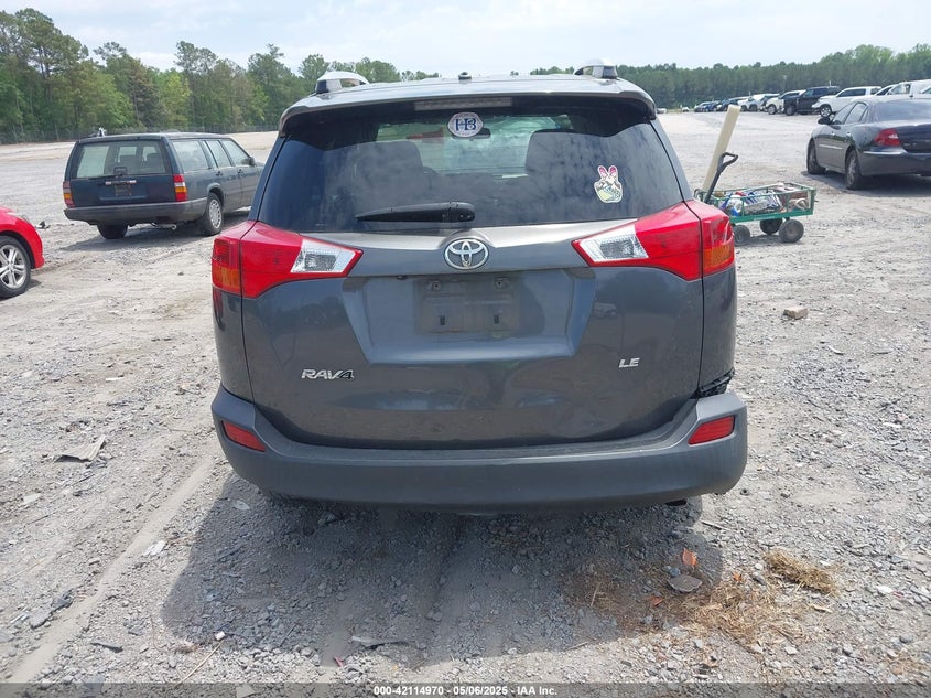 2014 TOYOTA RAV4 LE - JTMZFREV8ED034394