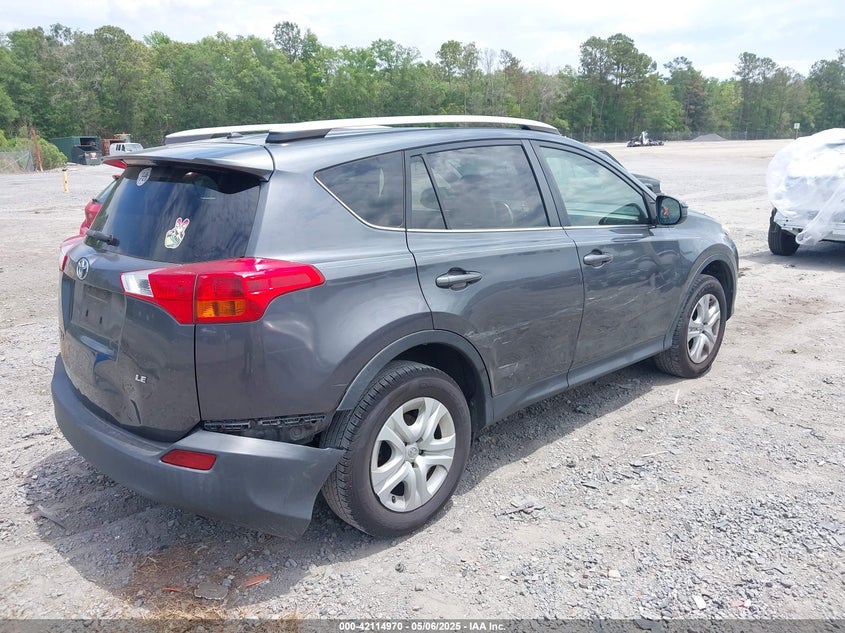 2014 TOYOTA RAV4 LE - JTMZFREV8ED034394
