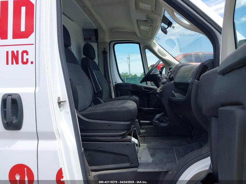 VIN 3C6LRVDG8ME508972 2021 RAM PROMASTER 2500 HIGH ROOF 159 WB