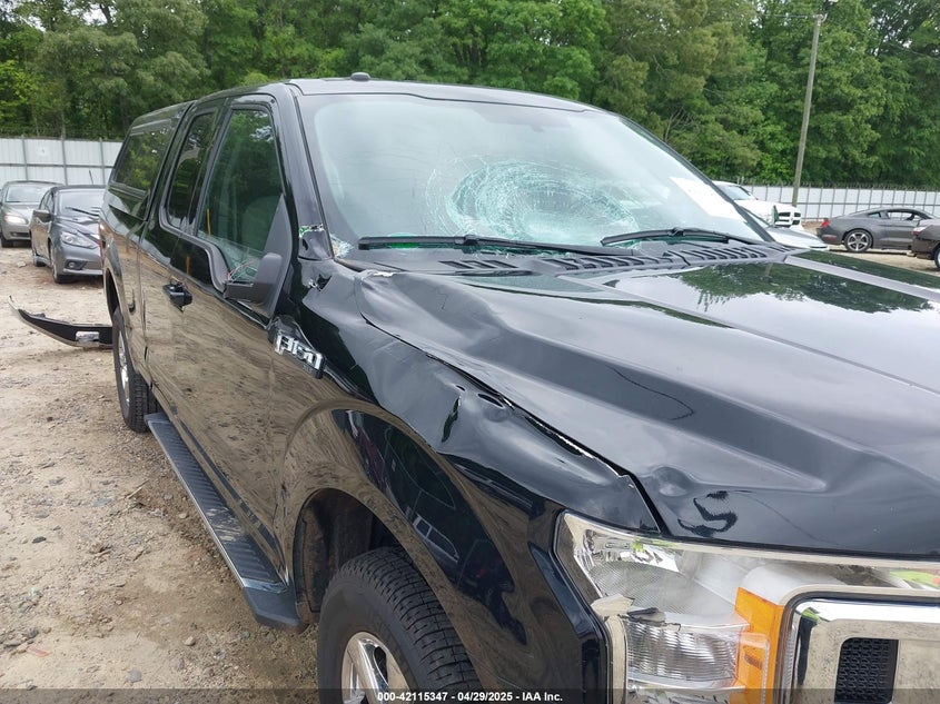 2018 FORD F-150 VIN: 1FTFX1E56JFD79312
