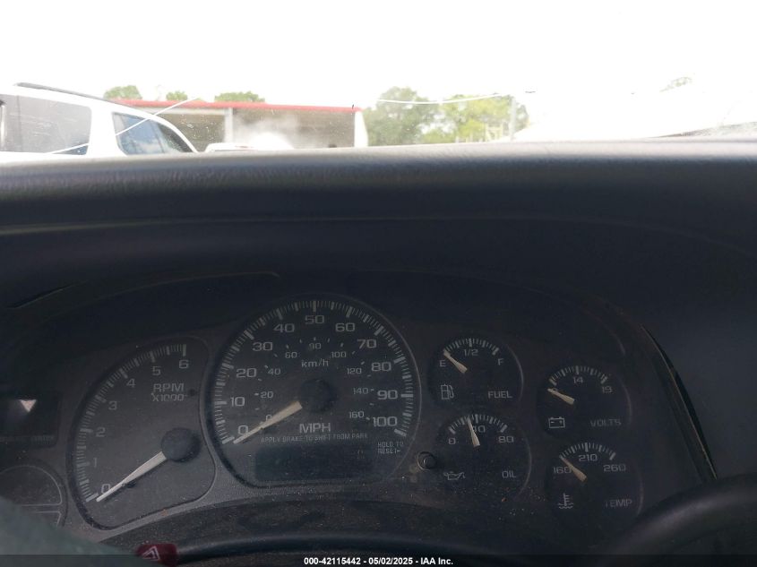 2001 Chevrolet Suburban 1500 Ls VIN: 3GNEC16T71G254622 Lot: 42115442