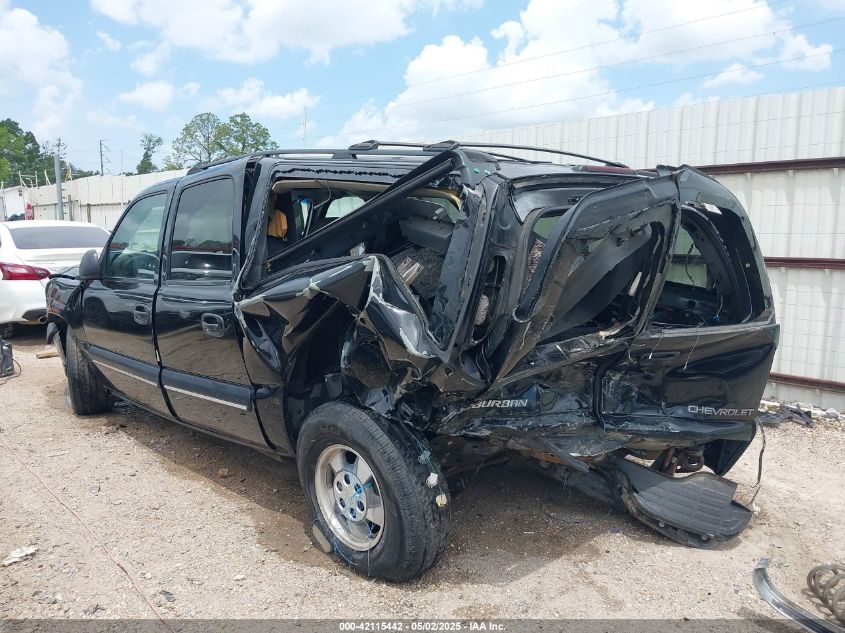 2001 Chevrolet Suburban 1500 Ls VIN: 3GNEC16T71G254622 Lot: 42115442