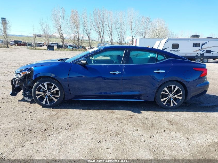 2018 Nissan Maxima 3.5 Sl VIN: 1N4AA6AP4JC398853 Lot: 42115632