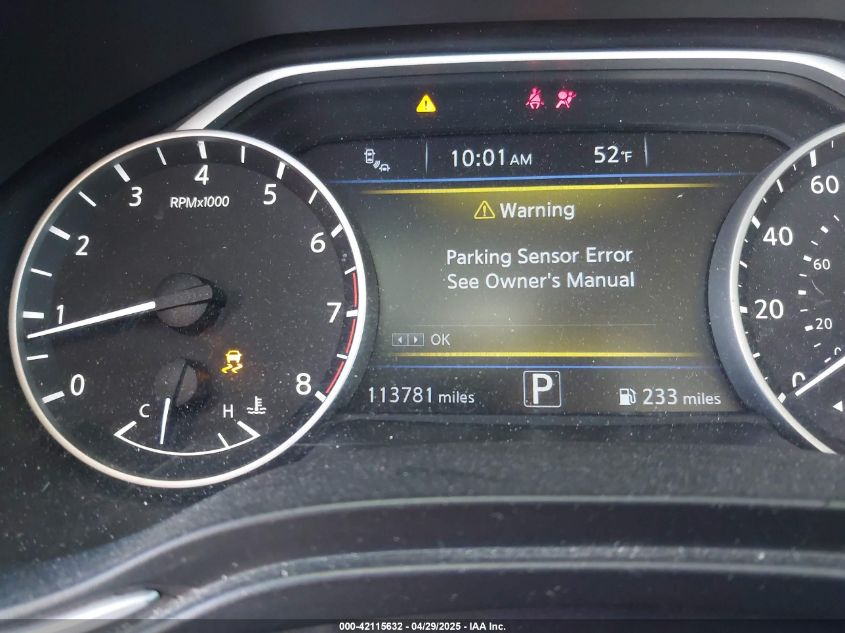 2018 Nissan Maxima 3.5 Sl VIN: 1N4AA6AP4JC398853 Lot: 42115632