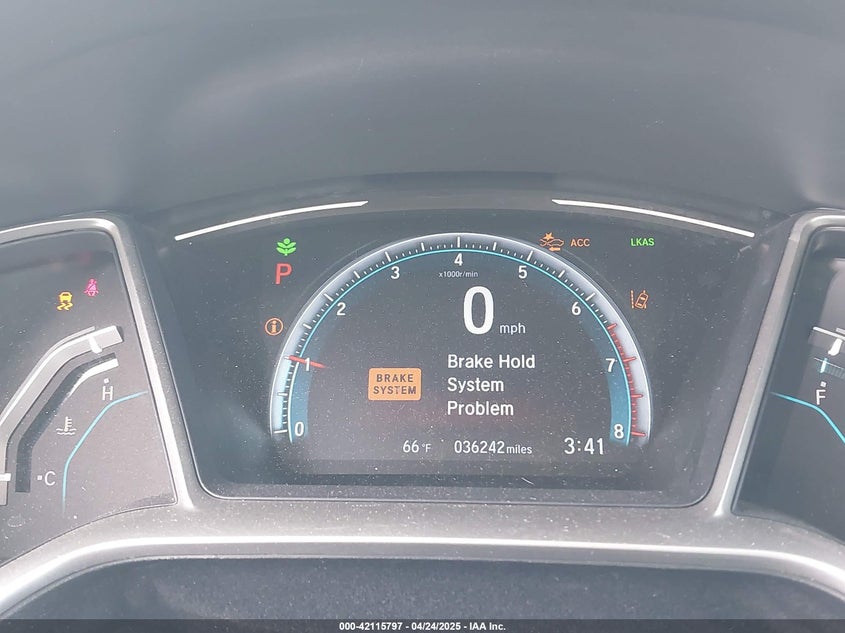 2020 HONDA CIVIC VIN: 19XFC1F39LE200458