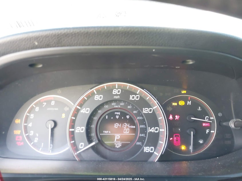 2014 HONDA ACCORD VIN: 1HGCT2B81EA008839