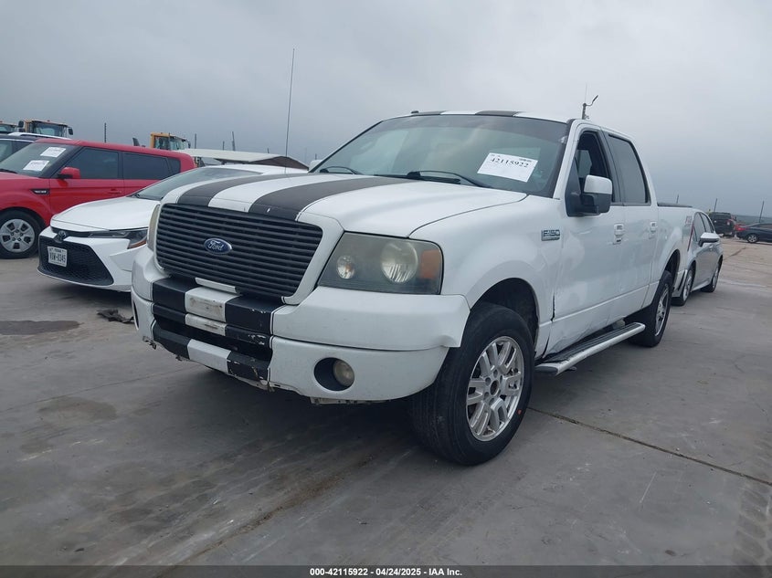 2007 FORD F150 VIN: 1FTPW12567KD58035