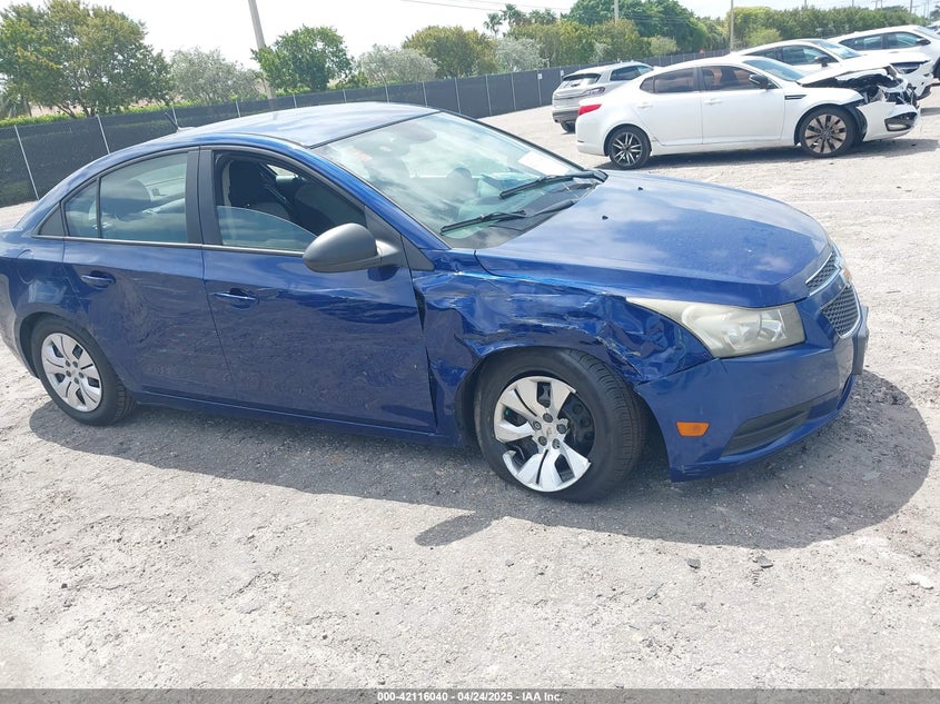 2013 CHEVROLET CRUZE VIN: 1G1PA5SH3D7248986