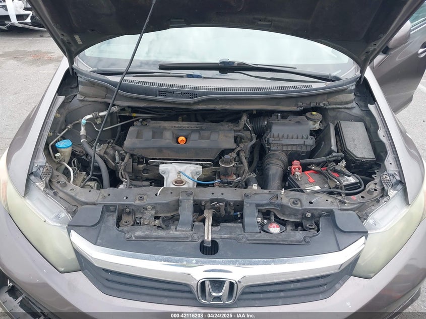 2012 HONDA CIVIC VIN: 2HGFB2F89CH517330