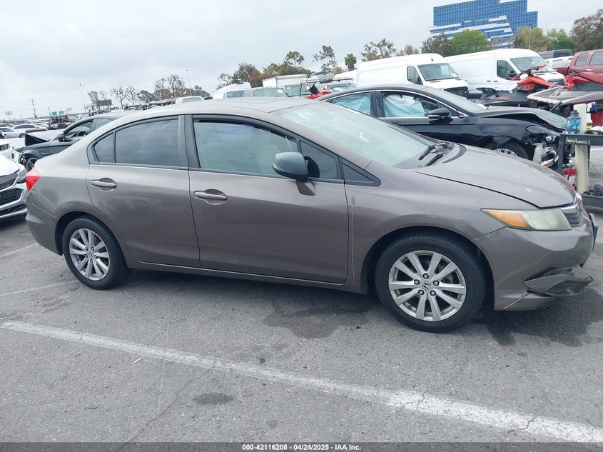 2012 HONDA CIVIC VIN: 2HGFB2F89CH517330