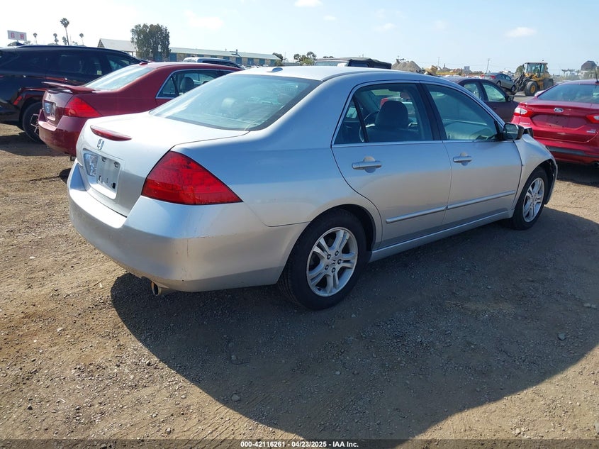 2007 HONDA ACCORD VIN: 1HGCM56847A056587