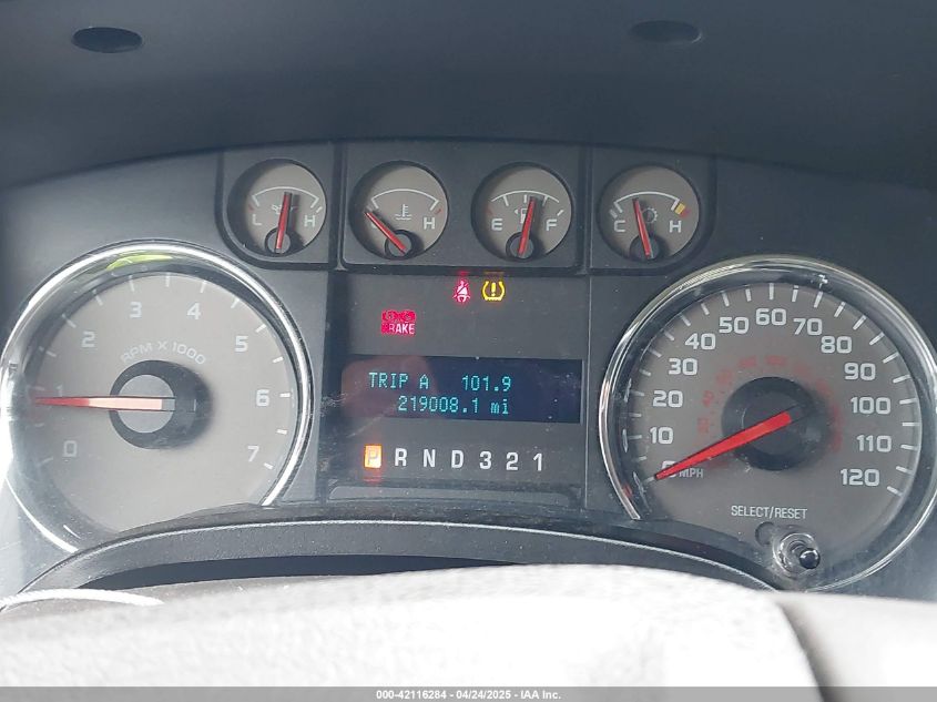 2009 Ford F-150 Fx4/King Ranch/Lariat/Platinum/Xl/Xlt VIN: 1FTPW14V49FB13310 Lot: 42116284