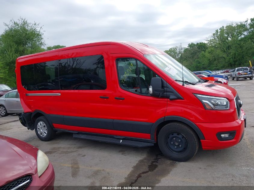 2023 Ford Transit-350 Passenger Van Xlt VIN: 1FBAX2CG0PKB98201 Lot: 42116319