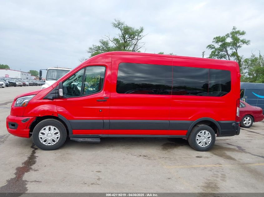 2023 Ford Transit-350 Passenger Van Xlt VIN: 1FBAX2CG0PKB98201 Lot: 42116319
