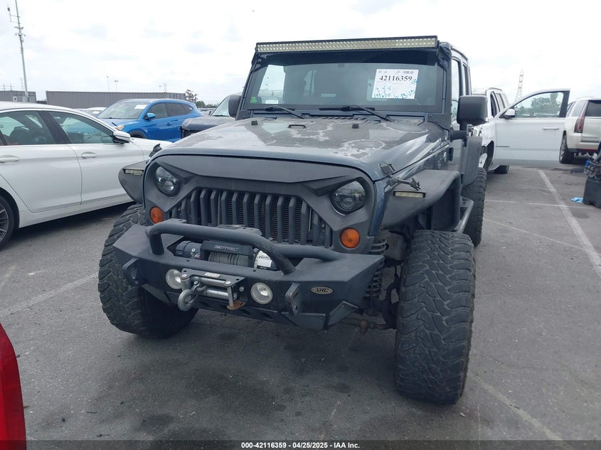 2008 JEEP WRANGLER UNLIMITED VIN: 1J8GA59138L525836