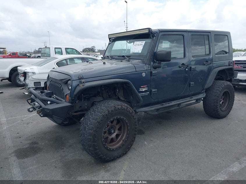 2008 JEEP WRANGLER UNLIMITED VIN: 1J8GA59138L525836