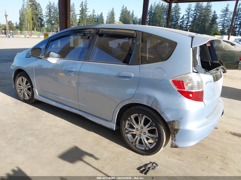 2009 HONDA FIT VIN: JHMGE87809S809203