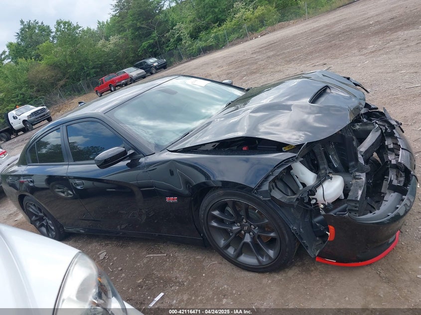 2020 Dodge Charger Scat Pack Rwd VIN: 2C3CDXGJ4LH207598 Lot: 42116471