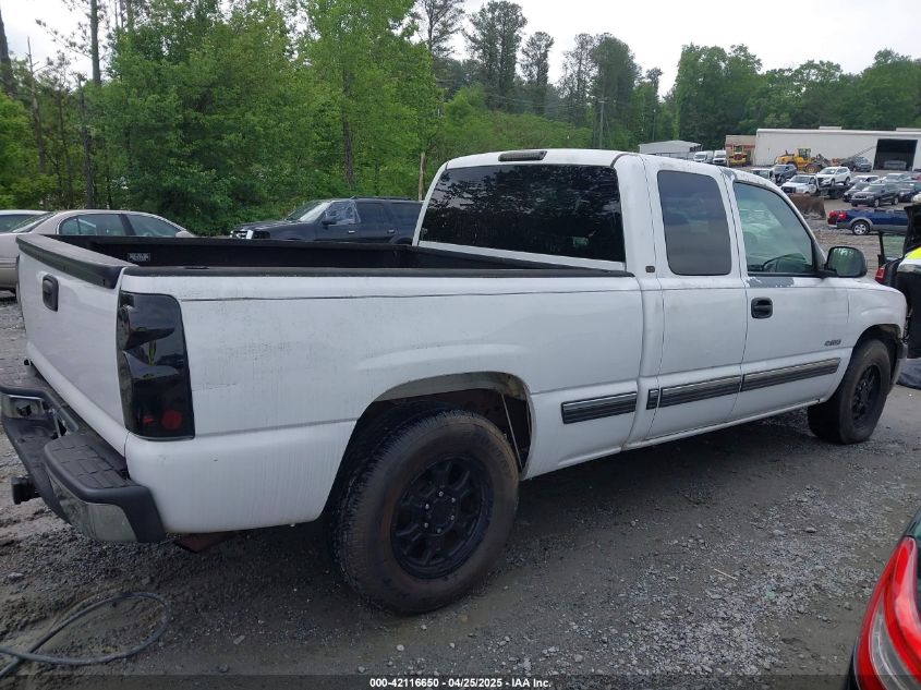 2001 Chevrolet Silverado 1500 Ls/Lt VIN: 2GCEC19T81149987 Lot: 42116650