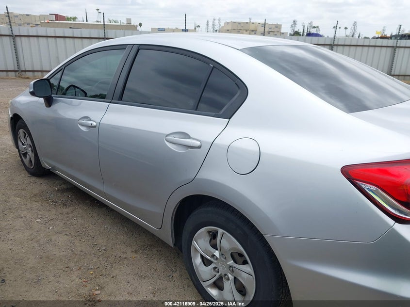 2013 HONDA CIVIC VIN: 19XFB2F59DE245220