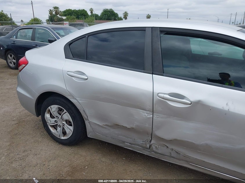 2013 HONDA CIVIC VIN: 19XFB2F59DE245220
