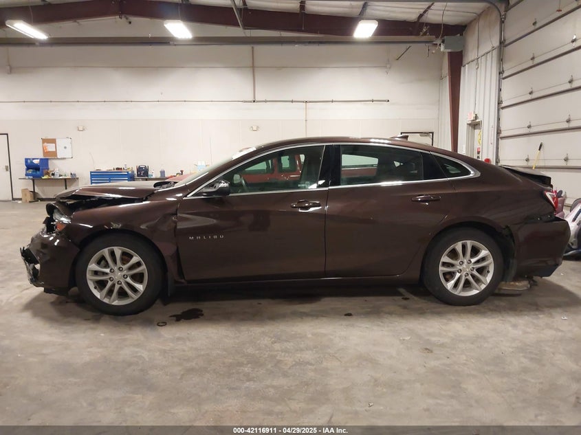 2016 CHEVROLET MALIBU 1LT - 1G1ZE5ST2GF224979