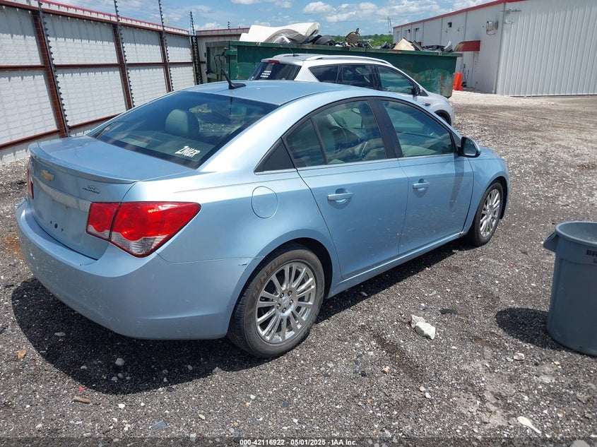 2012 CHEVROLET CRUZE VIN: 1G1PJ5SC6C7271259