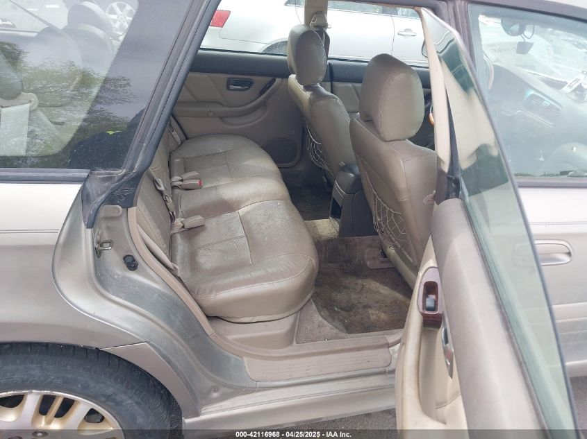 2003 Subaru Legacy VIN: 4SBH806937616795 Lot: 42116968