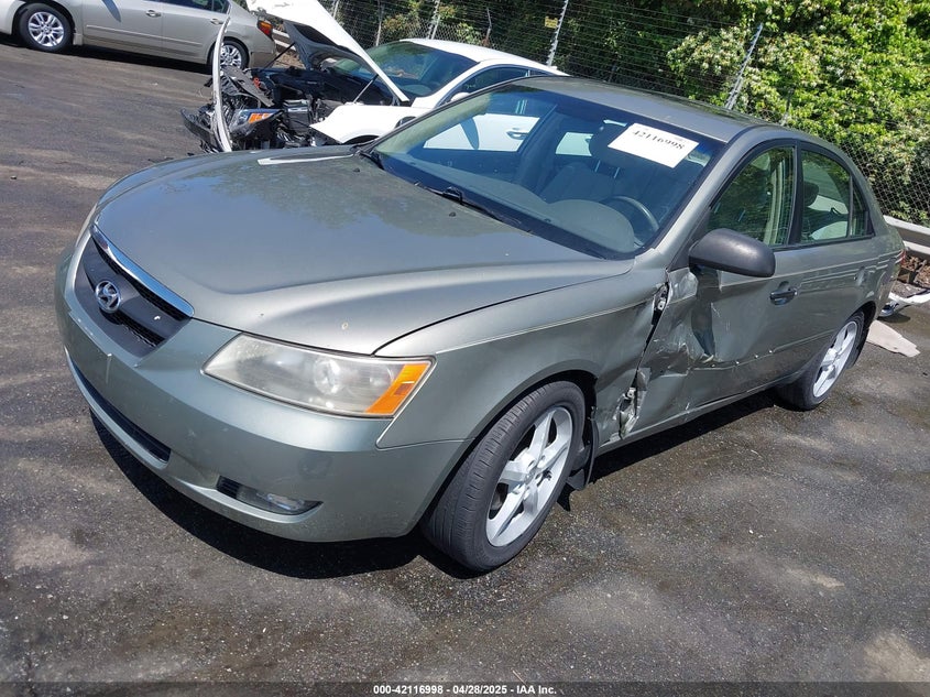 2007 HYUNDAI SONATA VIN: 5NPEU46F37H280894