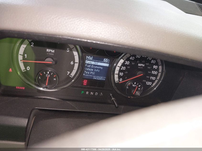 2010 Dodge Ram 1500 Slt/Sport/Trx VIN: 1D7RB1GT9AS127428 Lot: 42117386