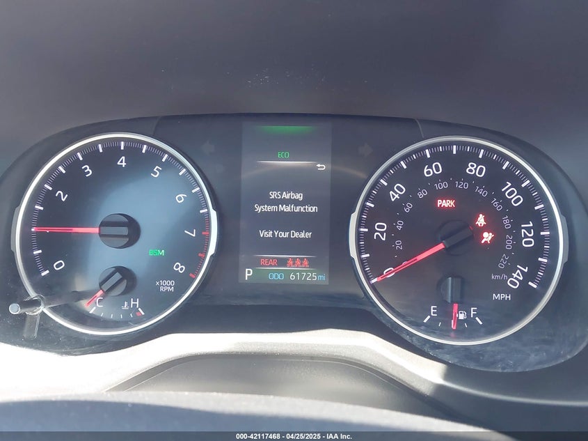 2020 TOYOTA RAV4 VIN: 2T3W1RFV8LW065595