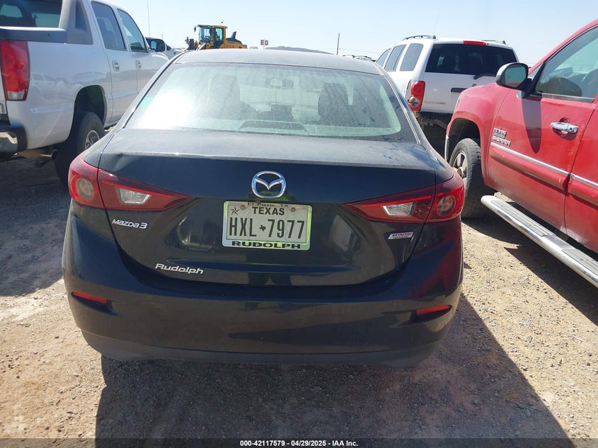 2016 MAZDA MAZDA3 VIN: 3MZBM1T73GM329646