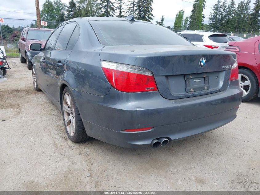 2008 BMW 535I VIN: WBANW13508CZ73114 Lot: 42117643